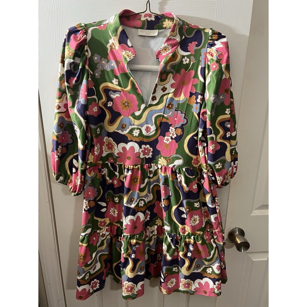 Smith & Quinn Dress Women's‎ Floral Long Sleeve Small
